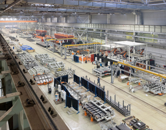 Image of shop floor with holistic view of operations.